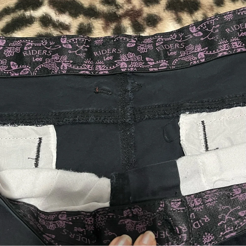 Riders by Lee size 16W women’s black shorts - Picture 2 of 9
